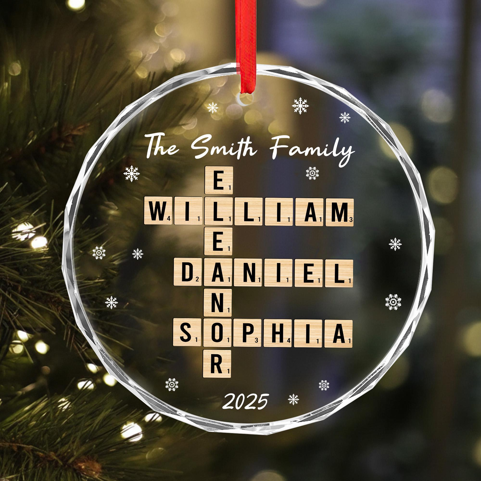 crossword ornament family etsy uk pertaining to spherical christmas tree ornament crossword clue Crossword Ornament Family - Etsy Uk pertaining to Spherical Christmas Tree Ornament Crossword Clue