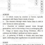 Crossword Puzzle   Christmas Season | Start Tuition Blog With Christmas In Rome Crossword