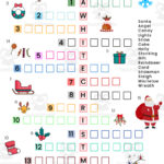 Differentiated Christmas Crossword For Esl Learnersteach Simple In Christmas Crossword Worksheets