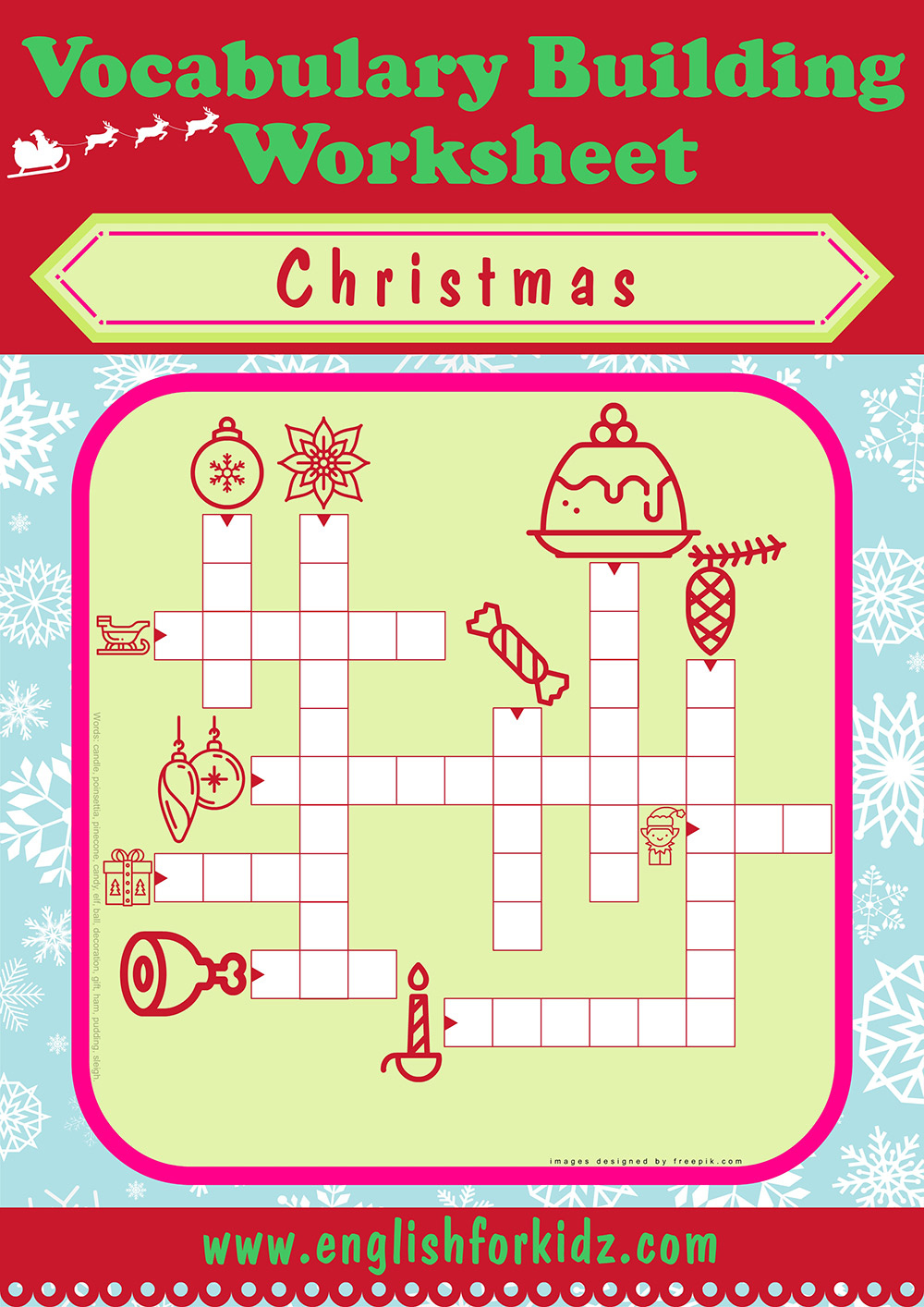 english for kids stepstep christmas worksheets crossword puzzles inside christmas wreath material crossword puzzle English For Kids Stepstep: Christmas Worksheets: Crossword Puzzles inside Christmas Wreath Material Crossword Puzzle