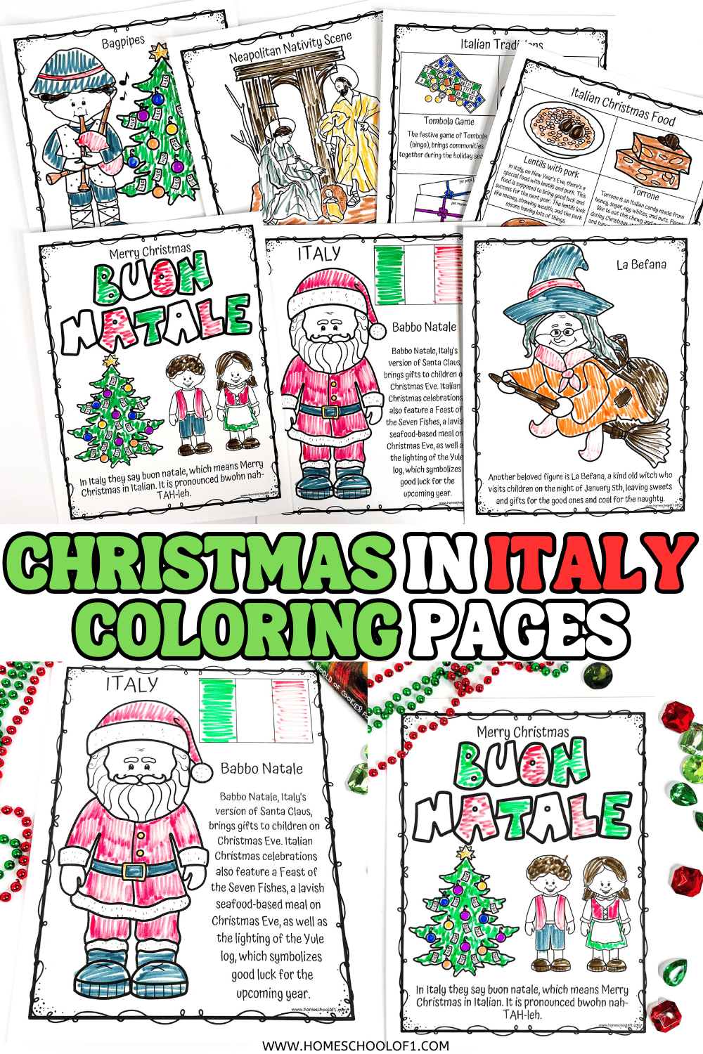 Free Christmas In Italy Worksheets intended for Christmas In Italy Crossword
