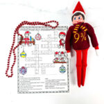 Free Elf On The Shelf Crossword Puzzle With Christmas Elf Crossword Answers