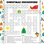 Free Printable Christmas Crossword Puzzle For Kids In Children'S Christmas Crossword