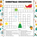 Free Printable Christmas Crossword Puzzle For Kids With Regard To Christmas Crossword Puzzle Online Free