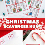 Free Printable Christmas Scavenger Hunt For Masked Mimes Associated With Christmas Crossword Clue