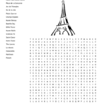 French Body Parts Crossword   Wordmint Pertaining To Christmas In Paris Crossword