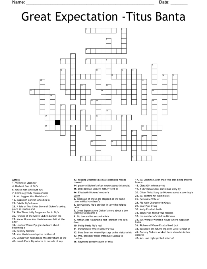 A Christmas Story Best Lines Crossword Answers