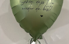 Herz L (90Cm) – Balloonja –Jaqui pertaining to Bank with a Christmas Price Index Crossword Clue