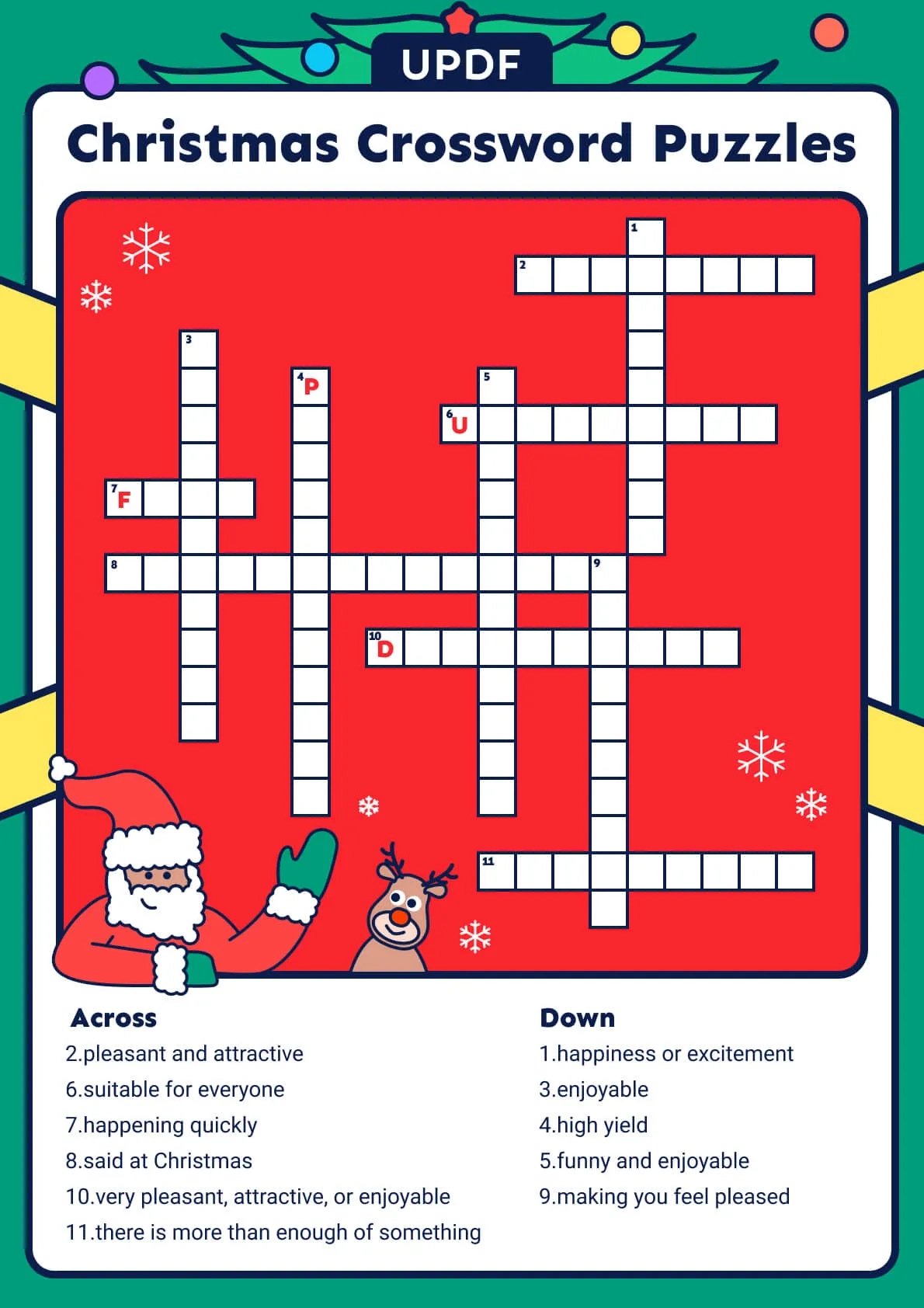 holiday cheer 2025 christmas crossword puzzles updf regarding crossword puzzle christmas online Holiday Cheer: 2025 Christmas Crossword Puzzles | Updf regarding Crossword Puzzle Christmas Online