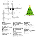 Holiday Crossword Puzzel   Wordmint With Regard To Christmas Tree Often Crossword