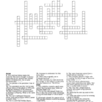 Holiday Crossword Puzzle   Wordmint Regarding White Christmas Blue Singer Crossword