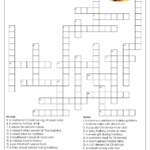 Holiday Foods Crossword Throughout Popular Christmas Dessert Crossword