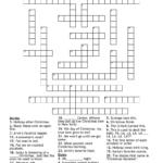 Holiday Fun Time! Crossword   Wordmint Intended For Like A Fully Decked Christmas Tree Crossword Clue