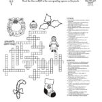 Jack Frost'S Crossword • Beeloo Printable Crafts And Activities With Used To Decorate A Christmas Tree Crossword