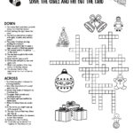 Jolly Crossword • Beeloo Printable Crafts And Activities For Kids With Felt In The Christmas Spirit Crossword Clue