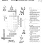 Jolly Crossword • Beeloo Printable Crafts And Activities For Kids Within Place For Christmas Lights Crossword
