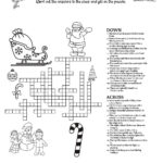 Jolly Crossword Puzzle • Beeloo Printable Crafts And Activities Pertaining To Christmas Baked Goods Crossword Clue