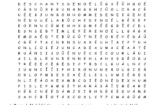 Joyeux Noel Mots Caches Word Search - Wordmint in Christmas in France Crossword