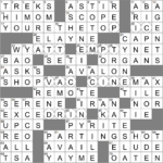 La Times Crossword 11 May 23, Thursday   Laxcrossword In Christmas Baubles Often Nyt Crossword Clue
