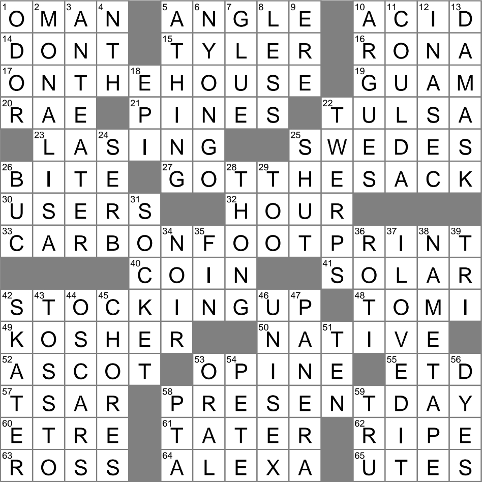 la times crossword 25 dec 23 monday laxcrossword with regard to a visit from saint nicholas on christmas eg crossword La Times Crossword 25 Dec 23, Monday - Laxcrossword with regard to A Visit From Saint Nicholas On Christmas Eg Crossword