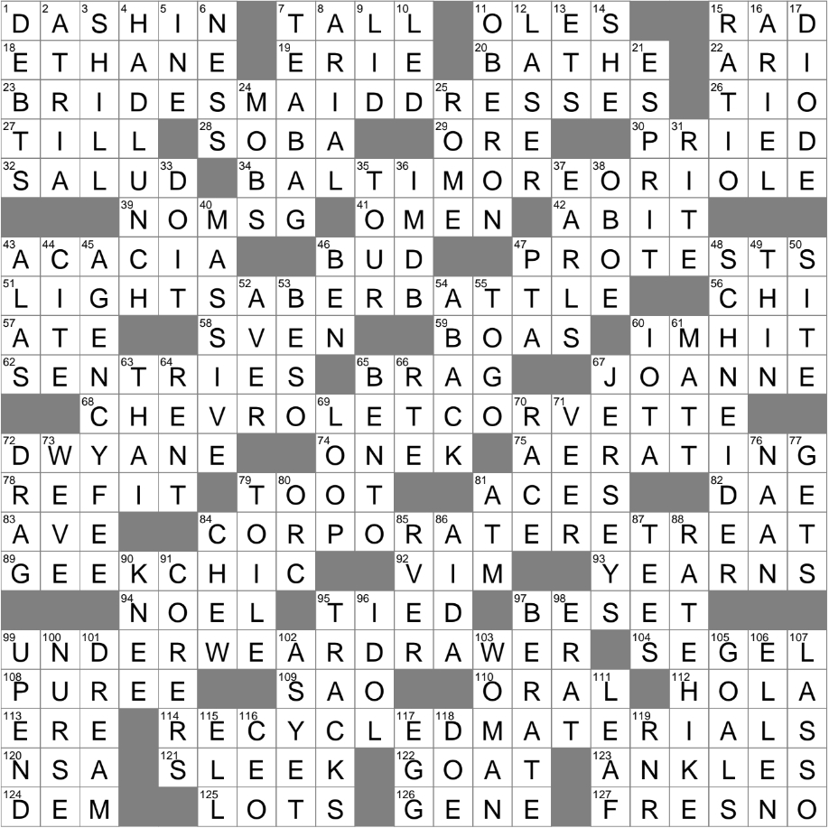 La Times Crossword 7 Jul 24, Sunday - Laxcrossword with regard to La Christmas Setting Crossword