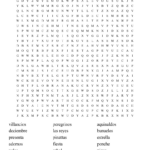 Las Posadas Word Search   Wordmint Throughout Posadas Christmas Tradition Crossword