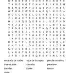 Las Posadas Word Search   Wordmint With Posadas Christmas Tradition Crossword