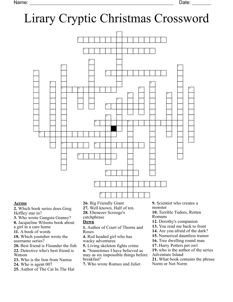 lirary cryptic christmas crossword wordmint with regard to white christmas star crossword Lirary Cryptic Christmas Crossword - Wordmint with regard to White Christmas Star Crossword