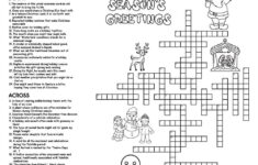 Merry And Bright Crossword • Beeloo Printable Crafts And with regard to Traditional Christmas Dessert Crossword