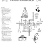 Merry And Bright Crossword Puzzle • Beeloo Printable Crafts And Intended For It Might Get Decorated At Christmas Crossword