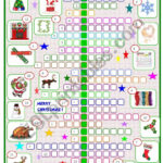 Merry Christmas :Crossword   Esl Worksheetspied D Aignel Within Merry Christmas Crossword Answers