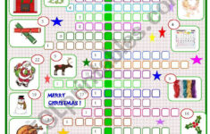 Merry Christmas :Crossword – Esl Worksheetspied-D-Aignel within Merry Christmas Crossword Answers