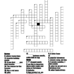 Merry Christmas! Crossword   Wordmint Throughout Merry Christmas Crossword Puzzle