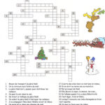 Mots Croises De Noel (Christmas Crossword Puzzle) | 24/7 In France Intended For Christmas In France Crossword