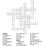 Mots Croises De Noel Francais Crossword   Wordmint Within French For Christmas Crossword Clue