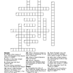 Music Crossword For Staff   Wordmint Within One Of A Christmas Trio Crossword