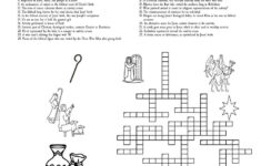 Nativity Crossword Puzzle • Beeloo Printable Crafts And Activities intended for Christian Christmas Crossword Puzzle