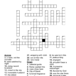 Nativity Crossword   Wordmint In Christmas Nativity Crossword Puzzle