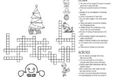 Naughty Or Nice Crossword Puzzle • Beeloo Printable Crafts And throughout Christmas Joy Crossword Puzzle