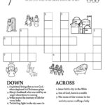 Noel Crossword • Beeloo Printable Crafts And Activities For Kids Intended For Nativity Display At Christmas Crossword Clue
