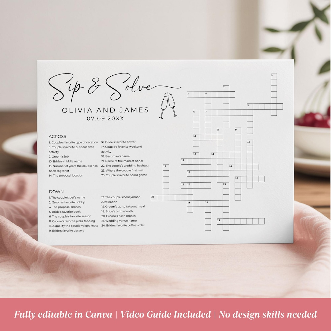 personalized wedding crossword puzzle template custom sip and pertaining to christmas stamp pair crossword Personalized Wedding Crossword Puzzle Template, Custom Sip And pertaining to Christmas Stamp Pair Crossword