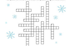 Printable Christmas Crossword Puzzle With Answer Key (Digital in Hard Christmas Crossword Puzzle