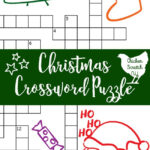 Printable Christmas Crossword Puzzle With Key Regarding Christmas Wreath Material Crossword Puzzle