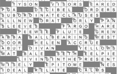 Proclaim Loudly Crossword Clue Archives – Laxcrossword with regard to A Visit From Saint Nicholas on Christmas Eg Crossword