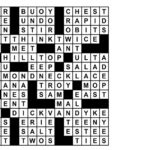 Puzzle Solutions For Sunday, Dec. 7, 2025 In Christmas Party La Times Crossword Clue