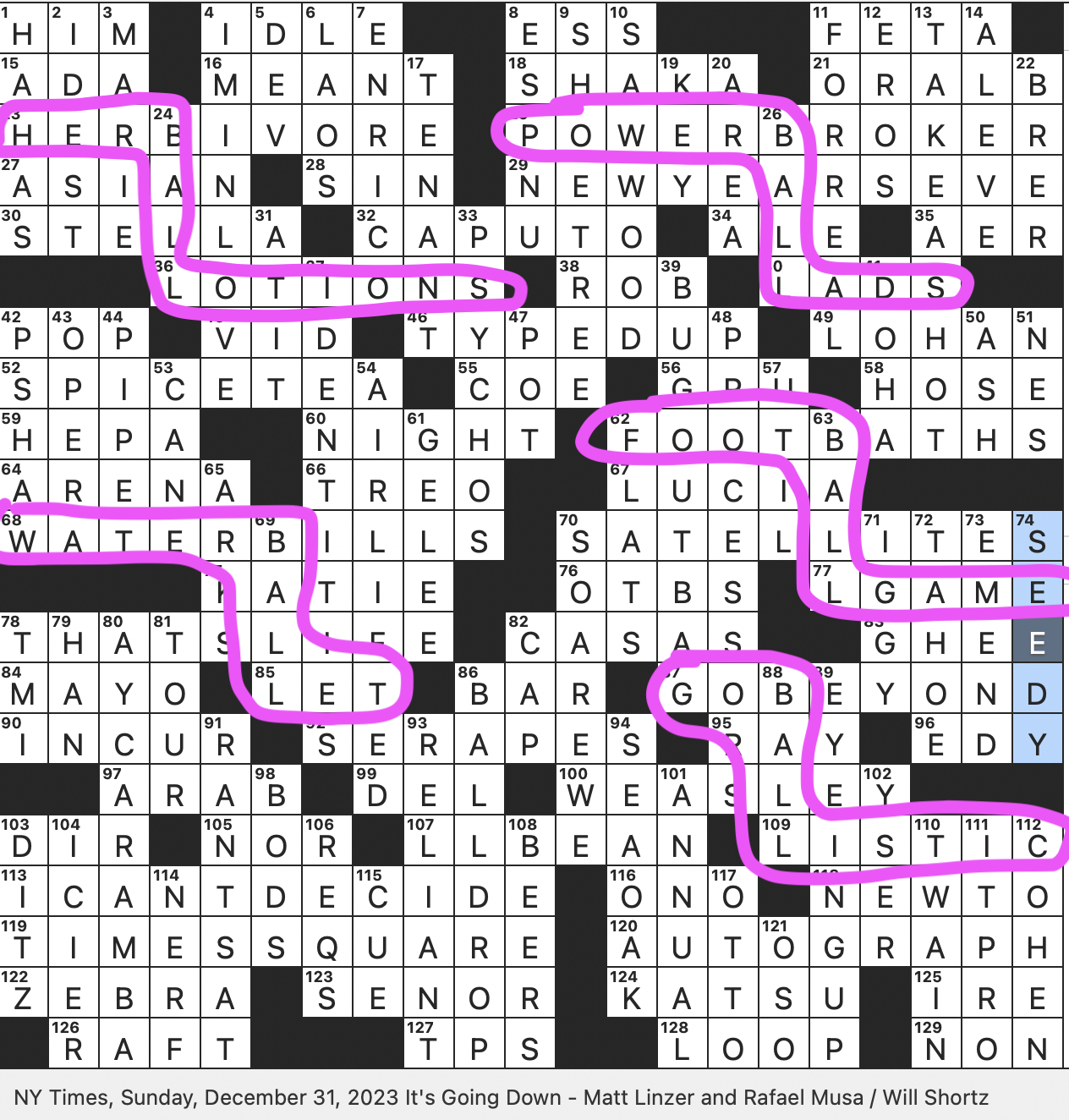 Rex Parker Does The Nyt Crossword Puzzle: 2023 for Christmas Party Nyt Crossword
