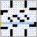 Rex Parker Does The Nyt Crossword Puzzle: "    A Lot!" (Dracula'S Within Bit Of Christmas Morning Detritus Crossword