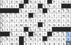 Rex Parker Does The Nyt Crossword Puzzle: Beverage Featured In "A intended for Christmas Nyt Crossword