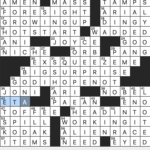 Rex Parker Does The Nyt Crossword Puzzle: Crowdsourced Q&A Site Pertaining To Traditional Christmas Sentiment Crossword