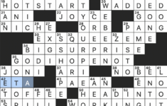 Rex Parker Does The Nyt Crossword Puzzle: Crowdsourced Q&A Site pertaining to Traditional Christmas Sentiment Crossword